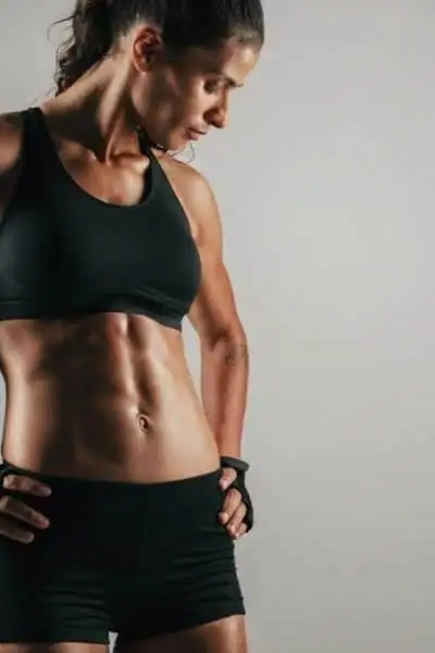 Toning Up at Home: The Ultimate Guide to Bodyweight Exercises 2 Image of woman's toned stomach after bodyweight exercises Godalming and non-surgical treatment from Lipo 360