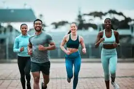 Achieving the Perfect Tone: How Often Should You Exercise for Results? 3 image of man and 3 women doing cardio exercise Godalming to help tone and remove fat from the body.